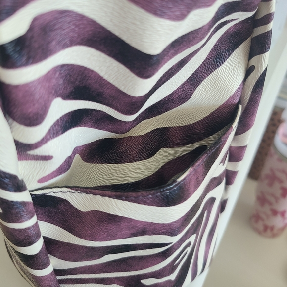 Miche Prima Shell Jocelynne Purple White Zebra - Picture 4 of 7